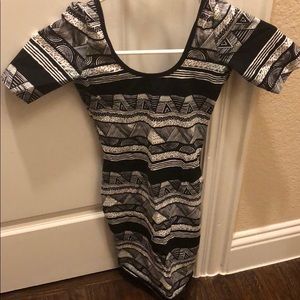 Bodycon Printed Dress